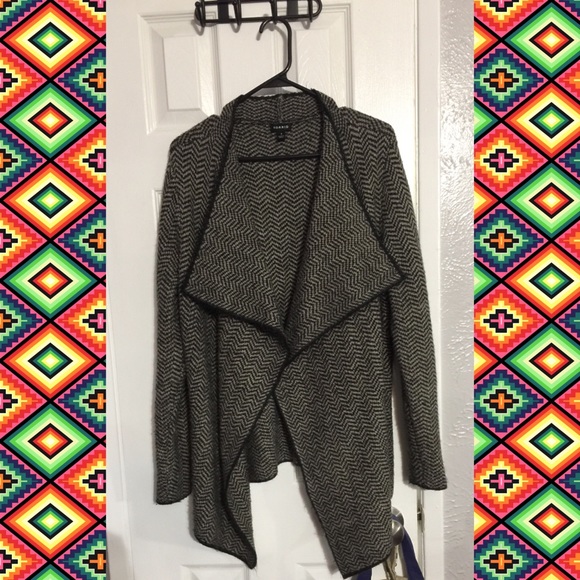 Torrid Sweaters Chevron Pattern Draped Cardigan Poshmark